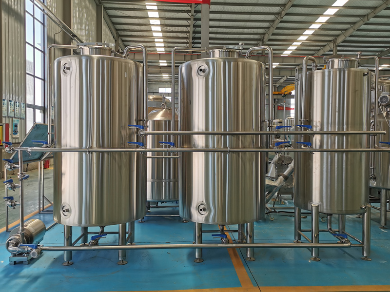 1000-литровая пивоваренная CIP-система