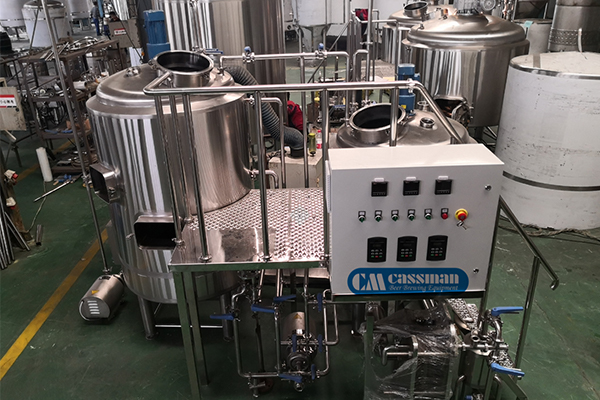 Новая отправка в систему пивоваренного завода France-500L